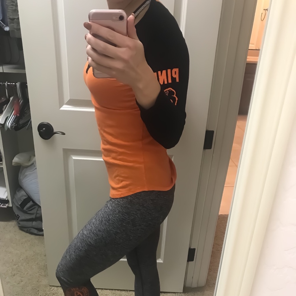 Victoria’s Secret Orioles baseball tee AND pants